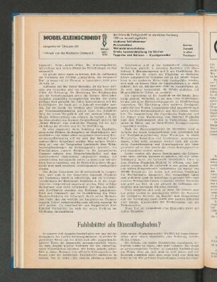 Fuhlsbüttel als Düsenflughafen?