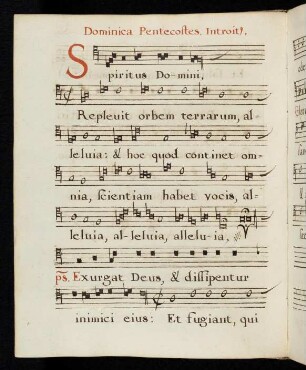 36v - 37r Spiritus Domini replevit orbem terrarum