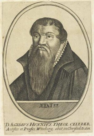 Bildnis des Aegidivs Hvnnivs