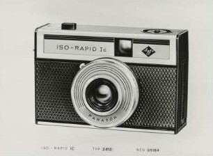 Kamera "Iso Rapid IC Typ 2412" der Agfa-Gevaert-Aktiengesellschaft