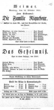 Das Geheimniß