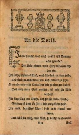 Versuch von Schäfergedichten und andern poetischen Ausarbeitungen