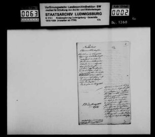 Gefängnisse, Allgemeines (insbesondere Bau und Unterhaltung der Oberamts- und Stationsgefängnisse)