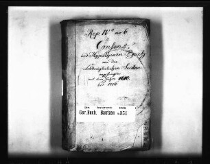 Konsens- und Hypothekenbuch von Seidau