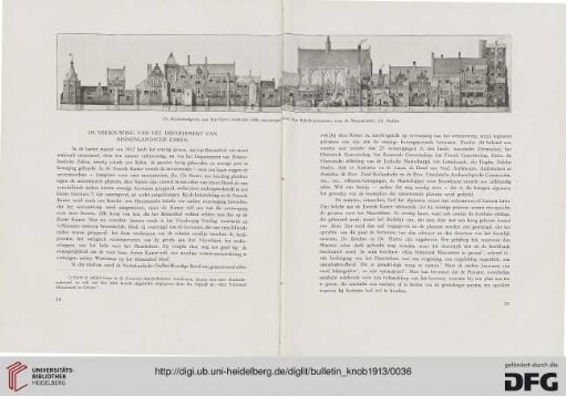 2.Ser. 6.1913: De verbouwing van het departement van binnenlandsche zaken