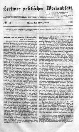 No 41, 12. Oktober 1839