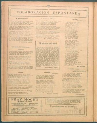 Los ídolos : Los sonetos del Paseo de Julio
