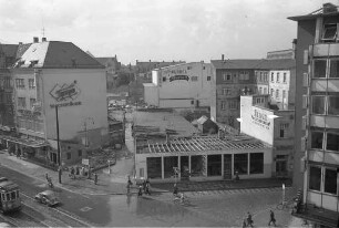Wiederaufbau der Kaiserpassage.