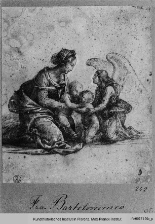 Madonna mit Engel
