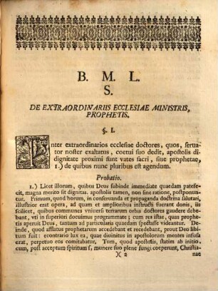 Sollemnem Pietatem Serenissimo Principi Ac Domino, Domino Carolo Guilielmo Friderico, Marggrafio Brandenbvrgico ... Exsolvendam A Triga ... Adolescentvm ... Indico, Ad Qvos ... Invito, Praemissa Commentatione De Prophetis Et Evangelistis