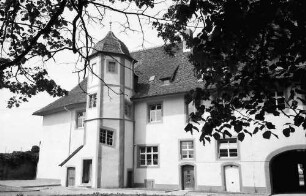 Heitersheim: Turm des Treppenhauses; von außen