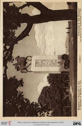 Napoli – Monumento al Maresciallo A. Diaz. – Le Monument au Maréchal A. Diaz. – Field-marshal A. Diaz Monument. – Das Denkmal des Feldmarschall H. Diaz.