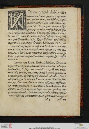 Notum proculdubio esse arbitramur vniuersis, quod in præsentes, [...]
