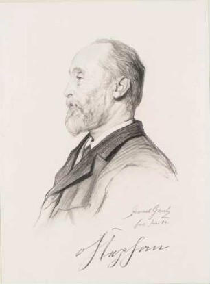 Bildnis Stephan, Heinrich von (1831-1897), Generalpostmeister