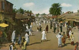 Straße in Madras, Ostindien [Serie Indien III]
