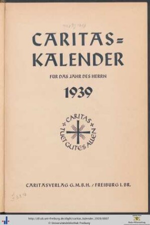 Caritas-Kalender