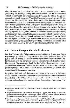 110-113, 4.4. Entscheidungen über die Fortdauer