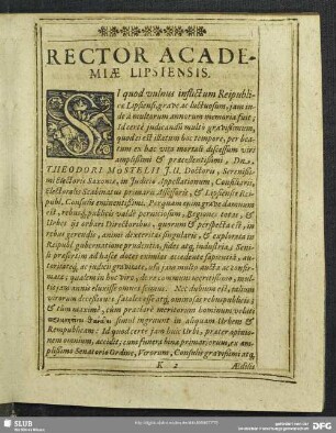 Programma Magnifici Rectoris