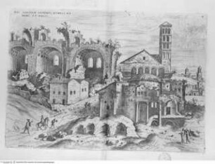 Discorsi sopra l'antichità di Roma., Tafel 4: Haec templum Veneris, Romuli, et Remi, et R(P)acis.