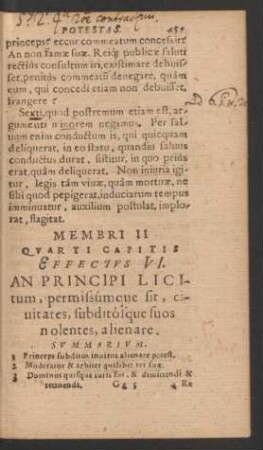 Membri II Quarti Capitis Effectus VI.