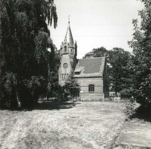 Cottbus, Am Großen Spreewehr 6. Klärwerk (1898-1902). Kirche? (Verwaltungssgebäude?)