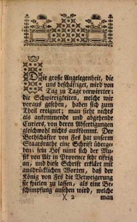 Schreiben an das Publicum : Aus dem Französischen, Zweytes Schreiben