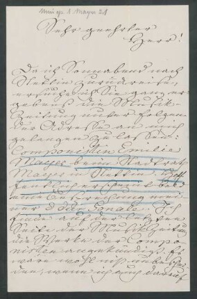 Brief an Musikverlag Ed. Bote und G. Bock : 1883
