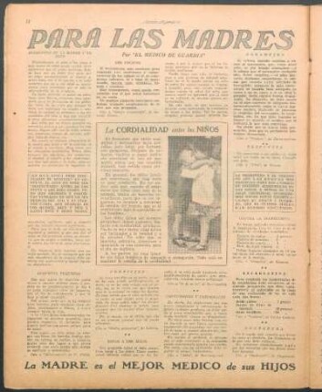 Alimentos de la madre y el niño