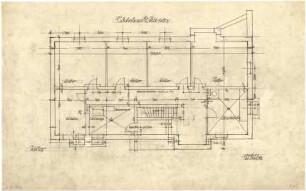 Döllgast, Hans; München, Ferdinand Maria Str.; Wohnhaus Martin Rid - Keller (Grundriss)