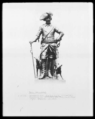 Friedrich II. mit Windspielen