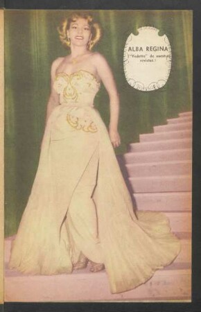 Alba Regina ("vedette de nuestras revistas) - [Fotografía]
