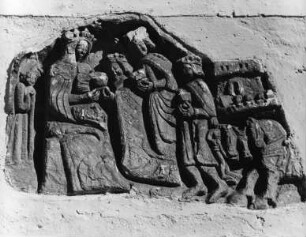 Die Anbetung des Christuskindes durch die Heiligen Drei Könige