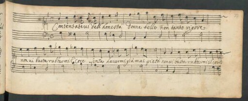 Contentatevi dell'honestà; S, bc; g-Moll