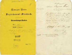Auswanderung: Marie Anna Gatterer geborene Schref, Aach, nach Algier/Algerien