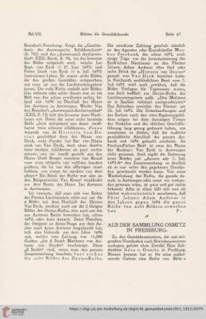 7: Aus der Sammlung Osmitz in Pressburg [1]