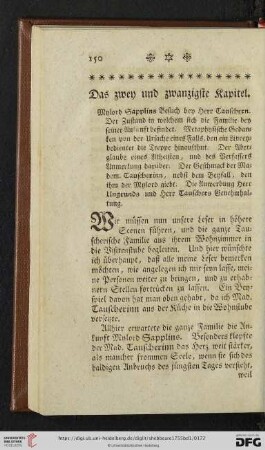 Das zwey und zwanzigste Kapitel