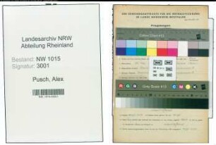Entnazifizierung Alex Pusch , geb. 10.05.1902 (Arbeiter)