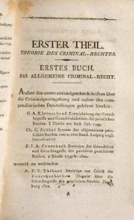 Grundsätze der Criminalrechtswissenschaft