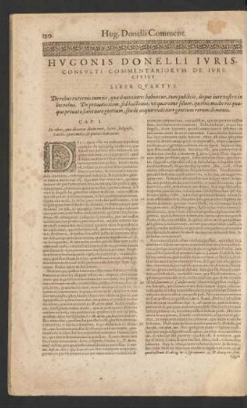 Liber Quartus. De rebus externis tum iis ...