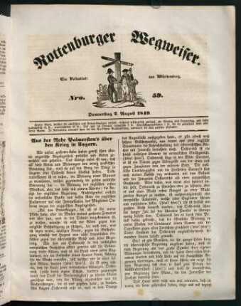 235-272, August 1849 (Nro. 59 - 67)