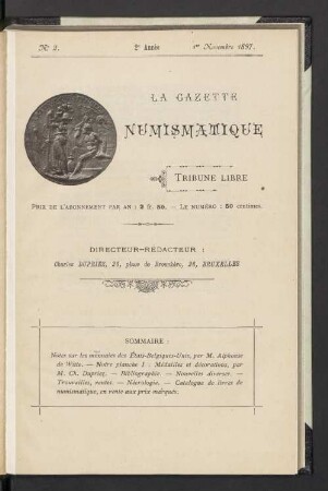 N° 2. 1er Novembre 1897