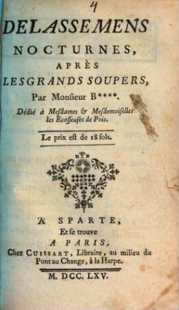 Delassemens Nocturnes