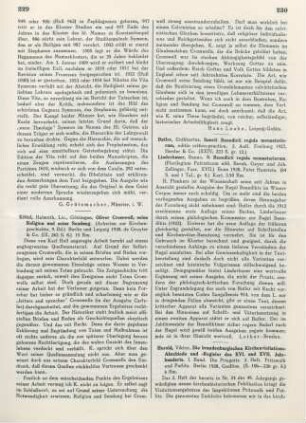 230 [Rezension] Benedictus de Nursia, Sancti Benedicti Regula monasteriorum