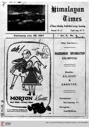 No. XLIX (28 July 1957)