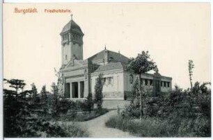 Burgstädt. Friedhofshalle