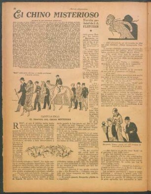 El chino misterioso : Novela policial de J. S. Fletcher