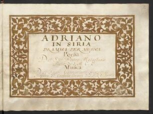 Adriano in Siria