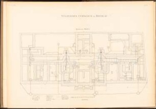 Königliches König-Wilhelms-Gymnasium, Breslau: Grundriss der Bankette