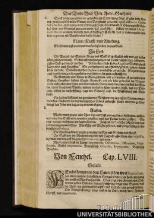Cap. LVIII. Von Fenchel.
