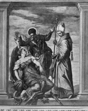 San Luigi e San Giorgio con la Principessa
